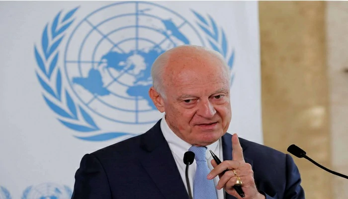 Confiance renouvelée en le mandat de S. de Mistura