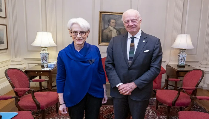 Washington apporte son soutien à la mission de S. de Mistura