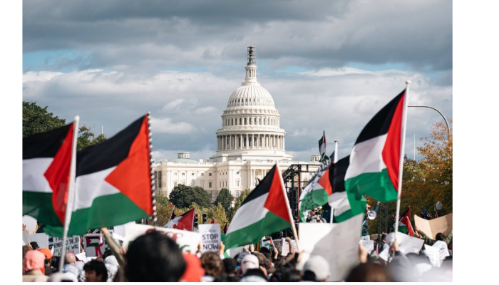 « Palestine libre » : Le slogan qui dérange l’Oncle Sam