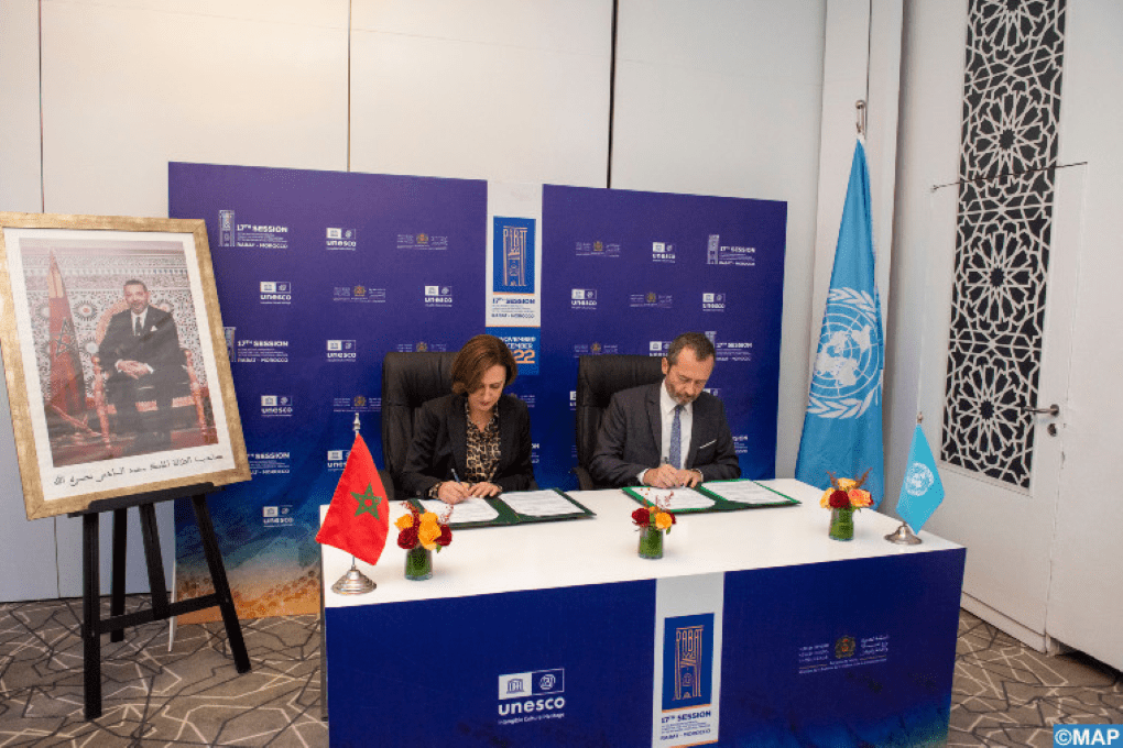 Nouvel accord entre le Royaume et l’UNESCO