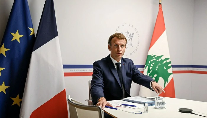 E. Macron s’érige en « sauveur » du Liban