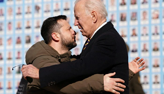 J. Biden à Kiev