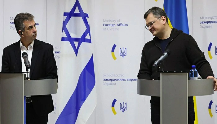 Le chef de la diplomatie israélienne à Kiev