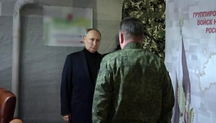 V. Poutine à Kherson et Louhansk