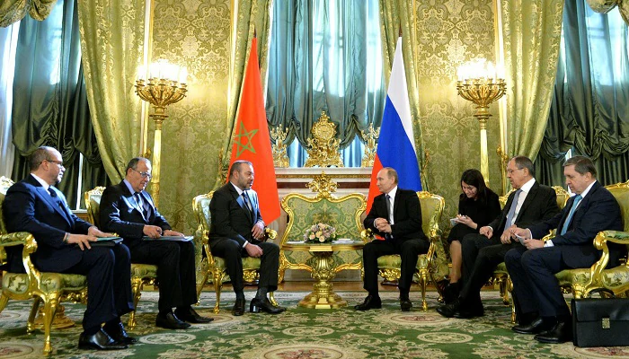Le Roi félicite V. Poutine