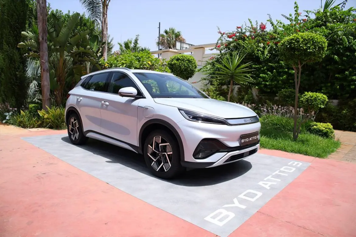 Voitures électriques : BYD s’allie à Auto Nejma