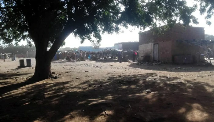 Al-Geneïna, au Darfour, sinistrée
