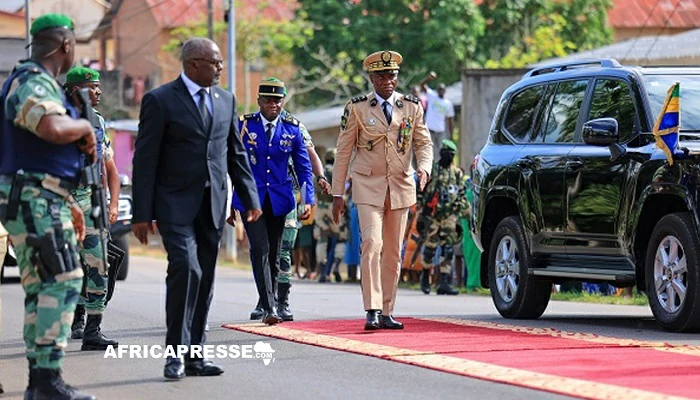 Le chef de la junte gabonaise en Guinée équatoriale : Liquider les passifs