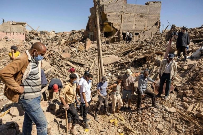Restauration des sites historiques : E. Falt évalue les dégâts à Marrakech