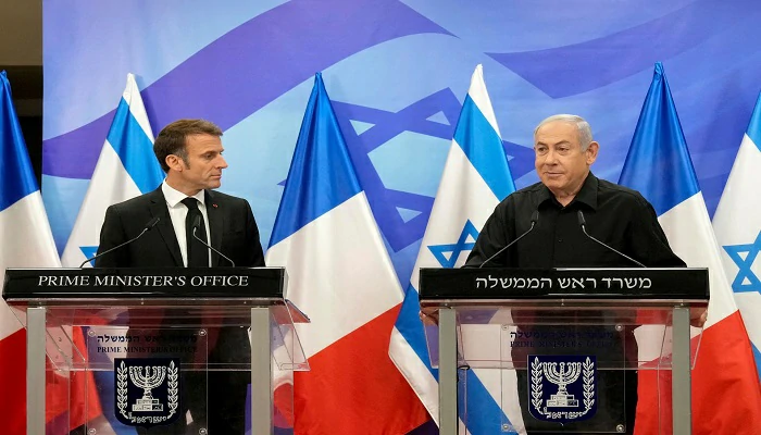 E. Macron à Tel-Aviv, Ramallah et Amman : Diaboliser le Hamas et exhumer le « processus de paix » moribond