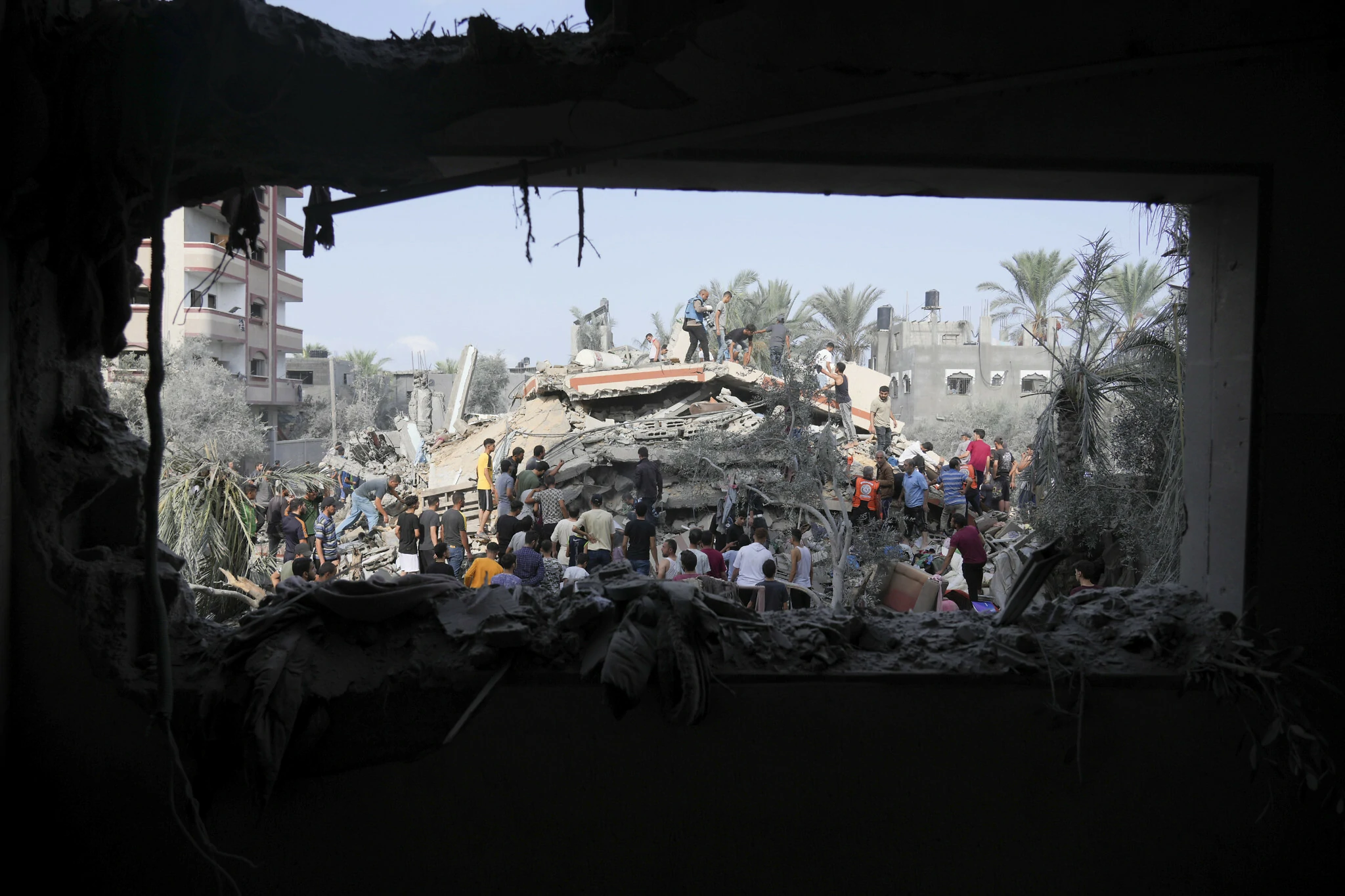 Le train des horreurs à Gaza toujours emballé : Le seuil des 13.000 morts dépassé !