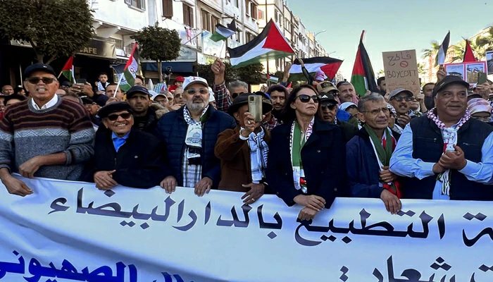 Solidarité avec le peuple palestinien : Les Marocains ont marché à Casablanca et Tanger