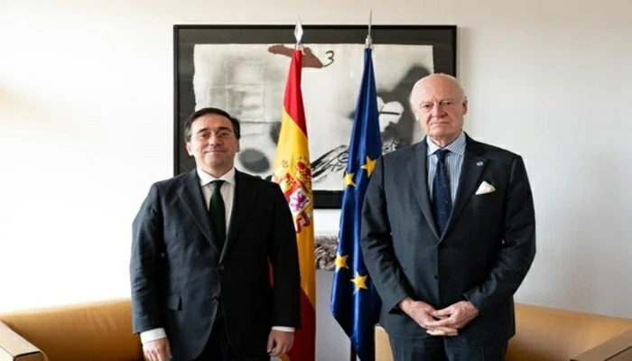 S. De Mistura à Madrid : Soutien espagnol réaffirmé à l’émissaire onusien