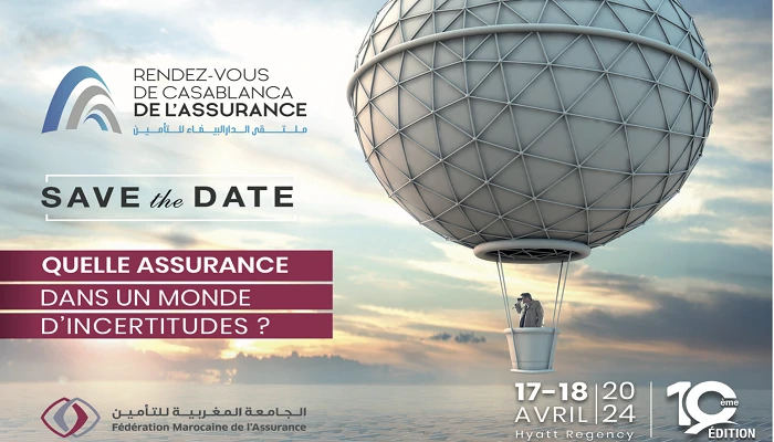 Rendez-vous de Casablanca de l’Assurance : La 10ème édition, les 17 et 18 avril prochain