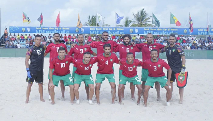 Beach soccer : Les Lions de l’Atlas en stage au Brésil