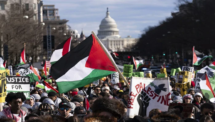Marches de soutien aux Palestiniens