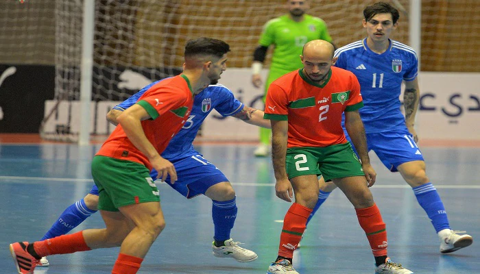 Futsal U23 : En amical, le Maroc bat l’Italie