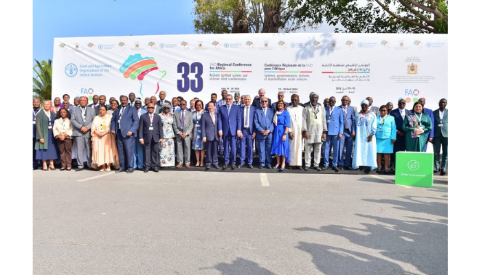 Conférence régionale pour l’Afrique de la FAO : Coup d’envoi à Rabat de la 33ème session
