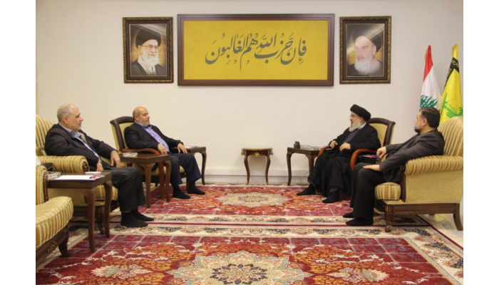L’axe de la résistance se concerte : K. Al-Hayya chez H. Nasrallah