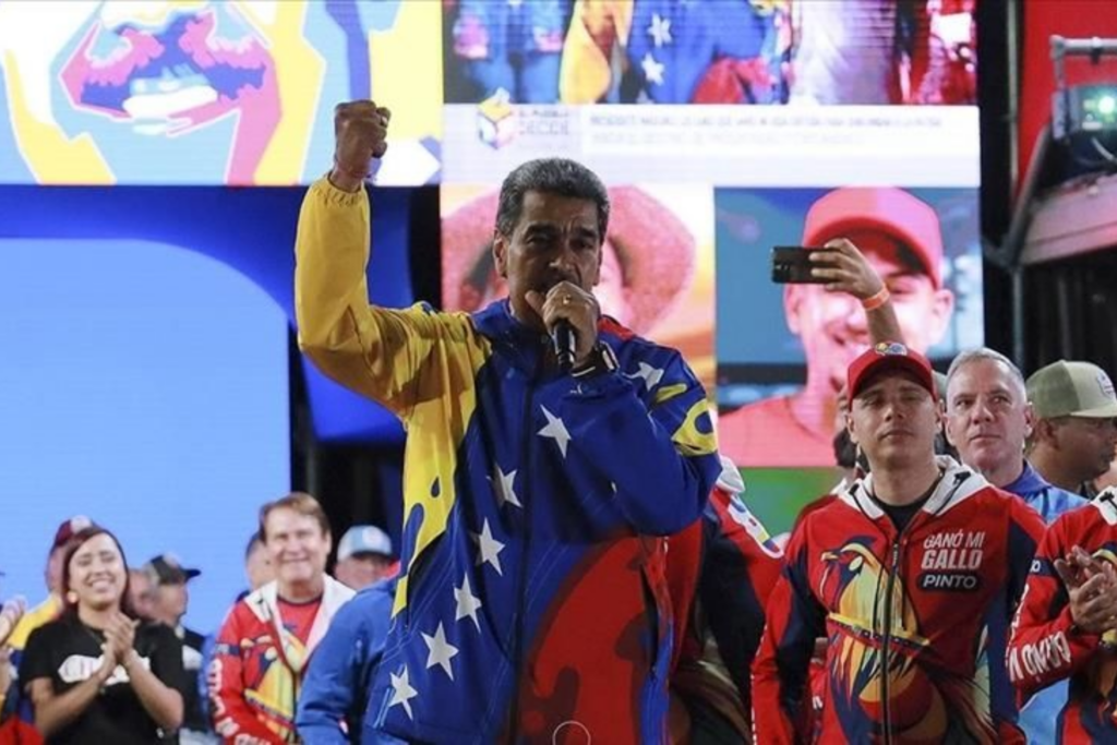N. Maduro rempile à la tête du Venezuela : Il a obtenu plus de 50% des suffrages...