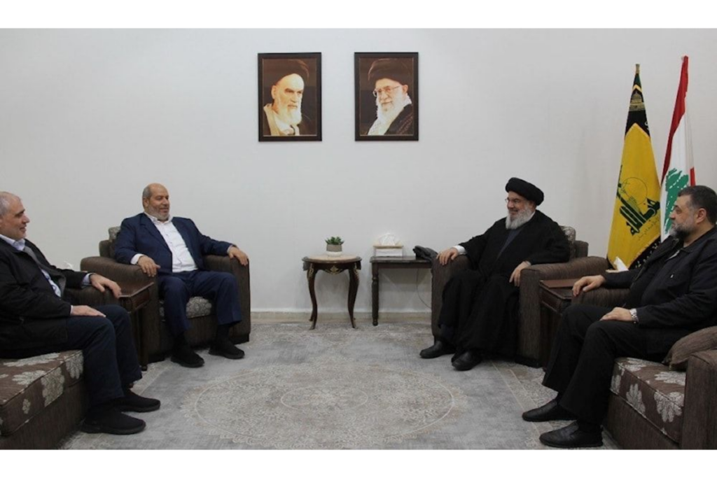Une délégation du Hamas chez H. Nasrallah : Evaluation de la situation dans la région…