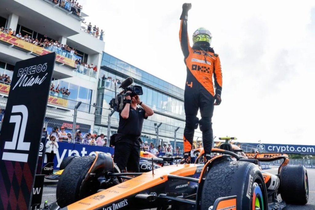 Enfin du suspens : L. Norris frustre M. Verstappen sur ses terres