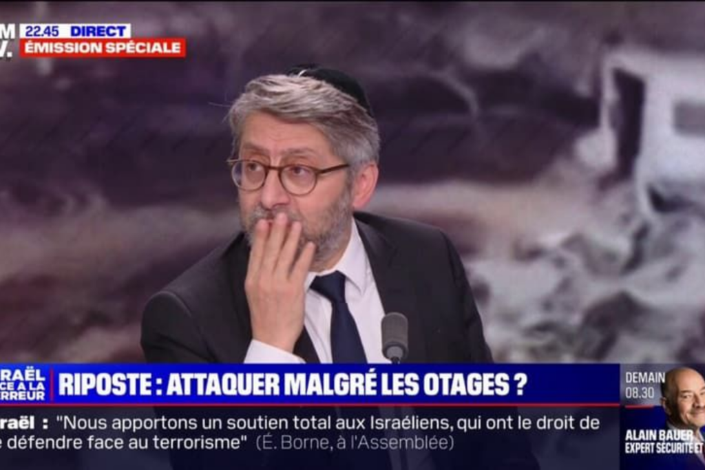 Le Grand rabbin de France soutient le génocide israélien : A.Caron en appelle à la justice
