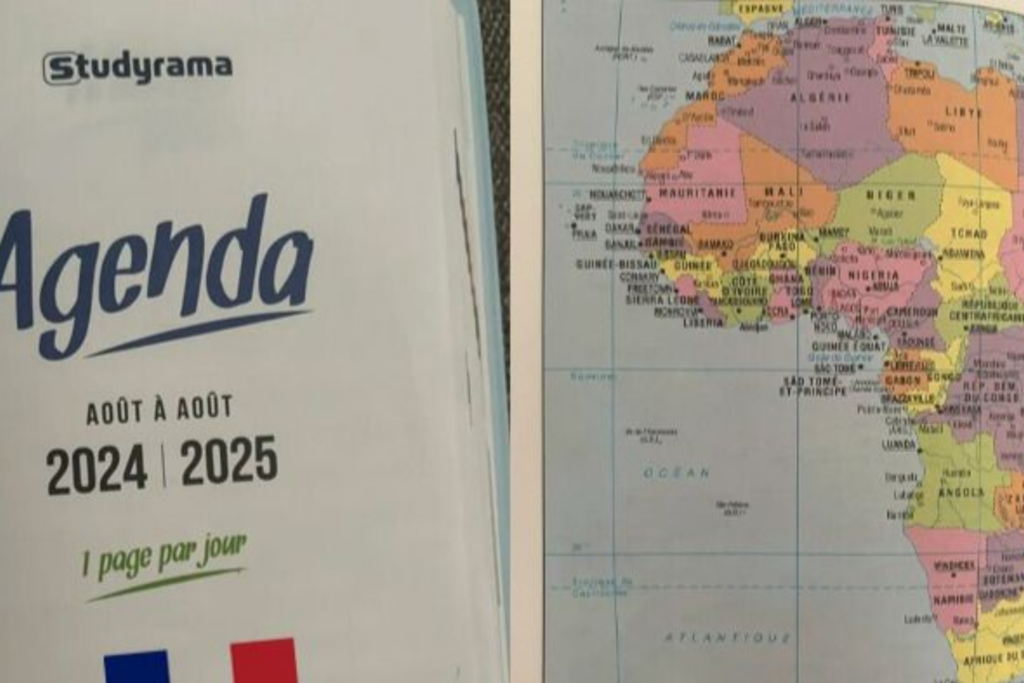 Manuels de géographie politique : La carte du Maroc sans pointillés