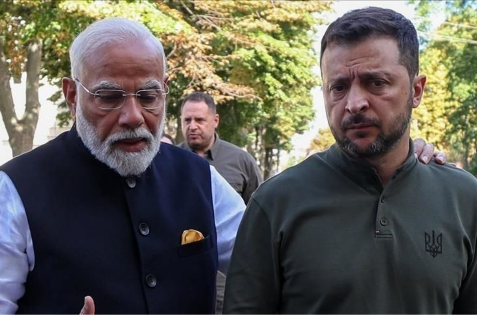 N. Modi à Kiev pour tenter une initiative de paix : Washington lance une salve de sanctions contre la Russie