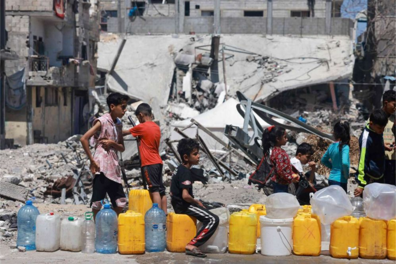 Pénurie d’eau dans la bande de Gaza : La soif, l’autre arme génocidaire d’Israël