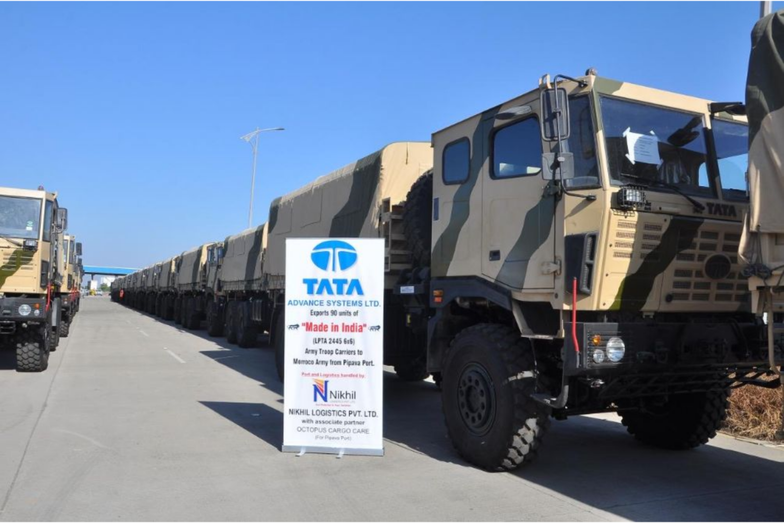 Tata compte lancer l’ASCM : Construction locale de véhicules militaires