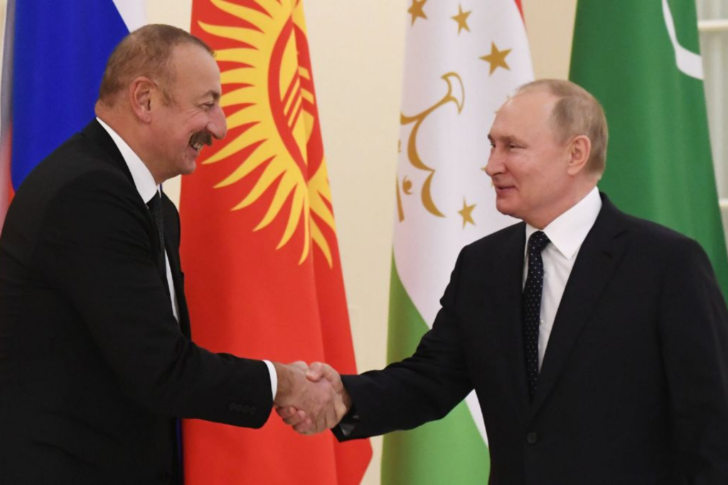V. Poutine à Bakou : La Russie compte sur ses alliés