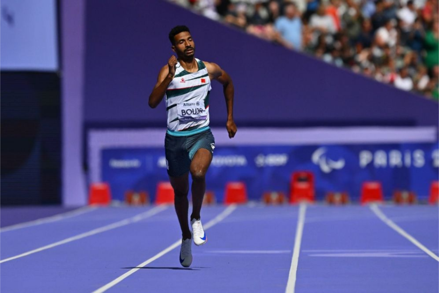 A l’épreuve du 400m (T12) : M. Bouja a arraché l’or !