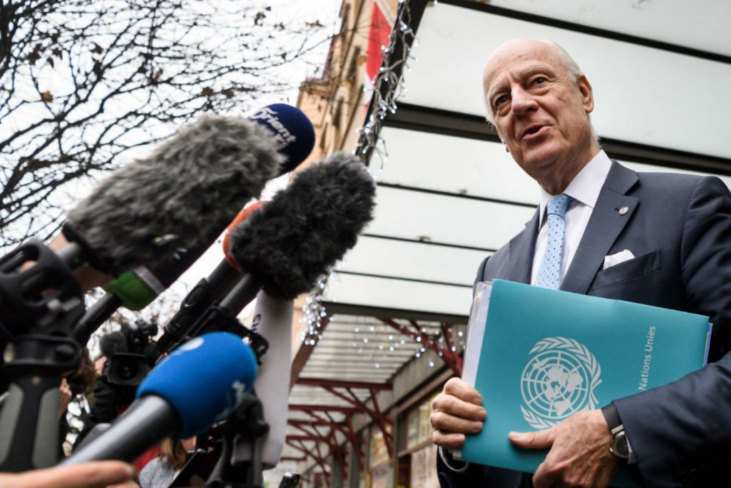 S. de Mistura remet son rapport à A. Guterres : Le patron de l’ONU attendu le 16 octobre...