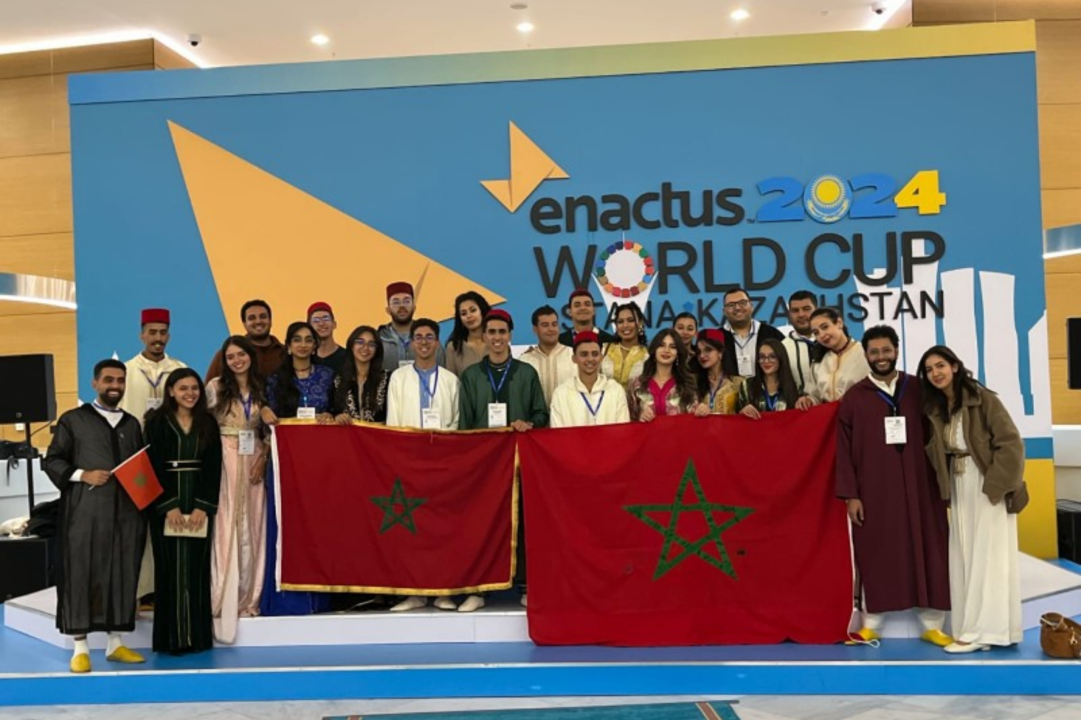 Coupe du Monde de l’Entrepreneuriat Social 2024 : ENACTUS s’illustre : Le Maroc vice-champion