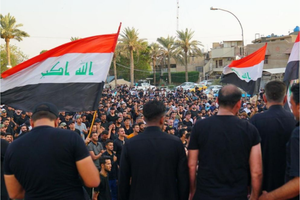 A l’appel de l’Ayatollah Ali al-Sistani : Des milliers d’Irakiens dans la rue...