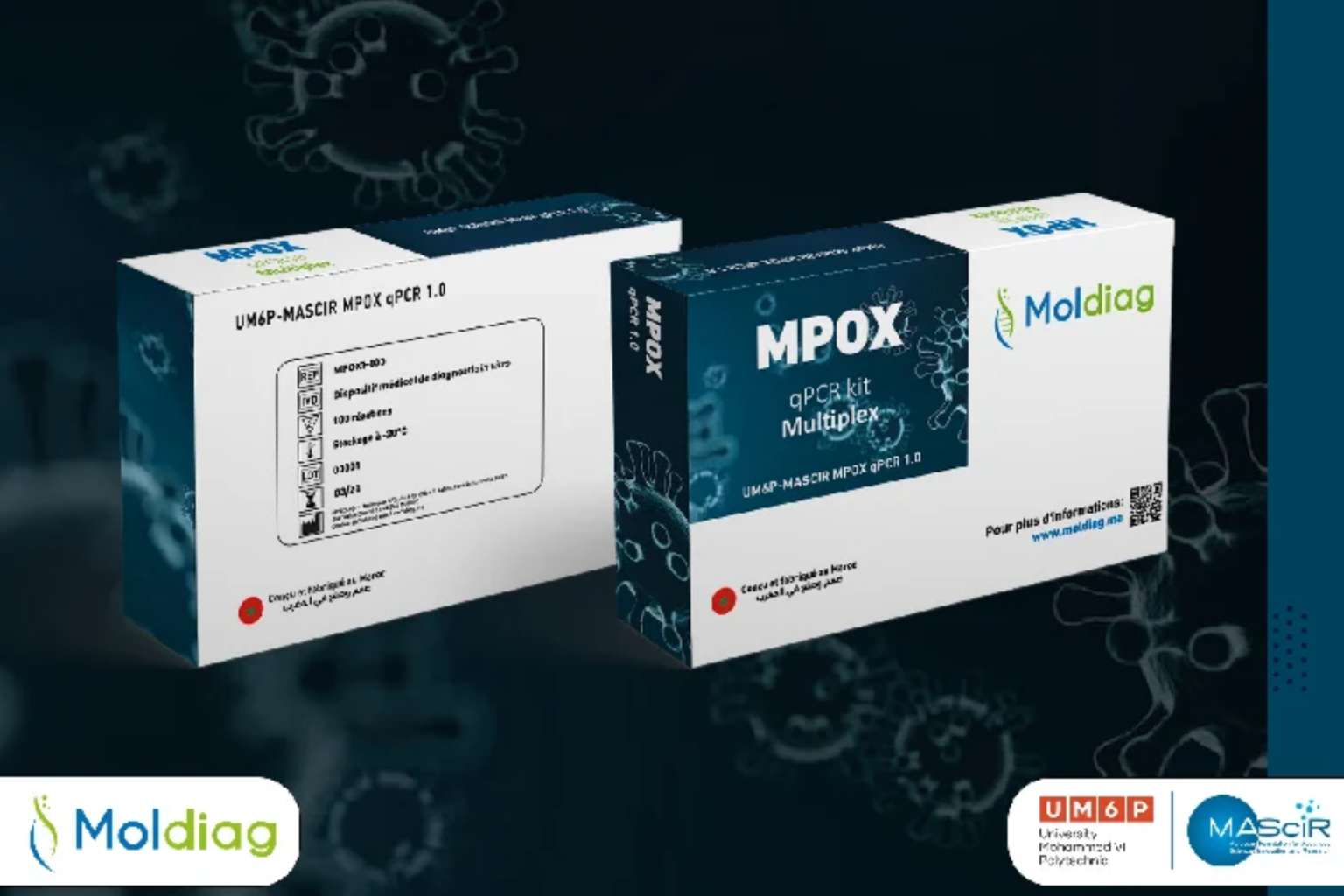Lutte contre Mpox : Validation clinique du nouveau kit de diagnostic “UM6P-MAScIR MPOX qPCR”