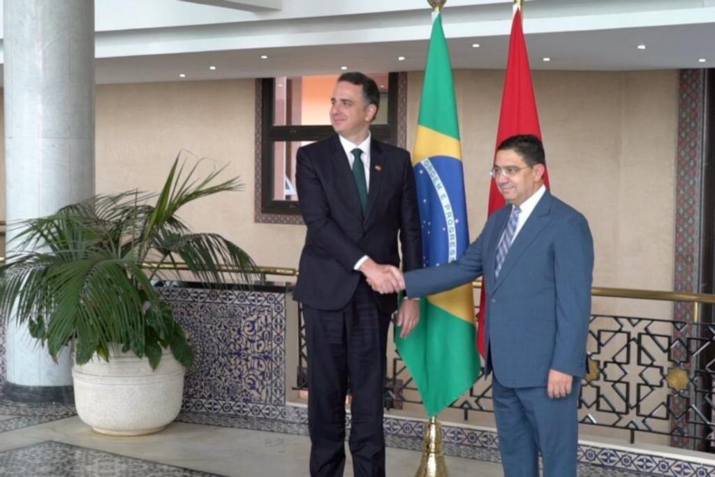Maroc-Brésil : Le président du sénat brésilien l’affirme à Rabat : C’est le moment d’appuyer l’autonomie proposée pour le Sahara