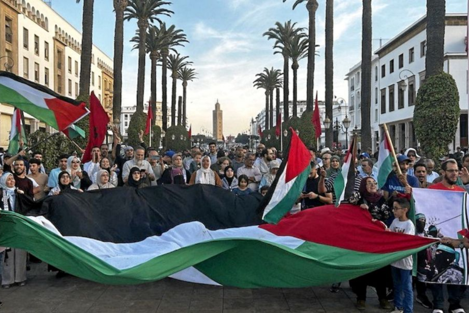 N. Bourita rappelle la position traditionnelle du Maroc : La solution à deux Etats, rejetée par Israël, mise en avant... 