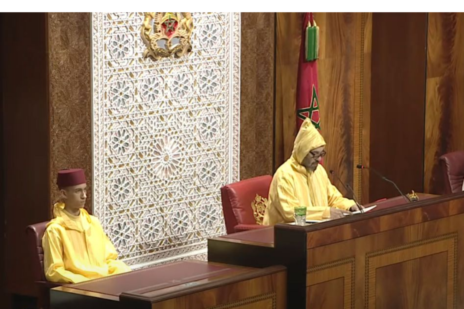 Nouvelle année parlementaire : Discours royal : Le Sahara, rien que le Sahara et toujours le Sahara