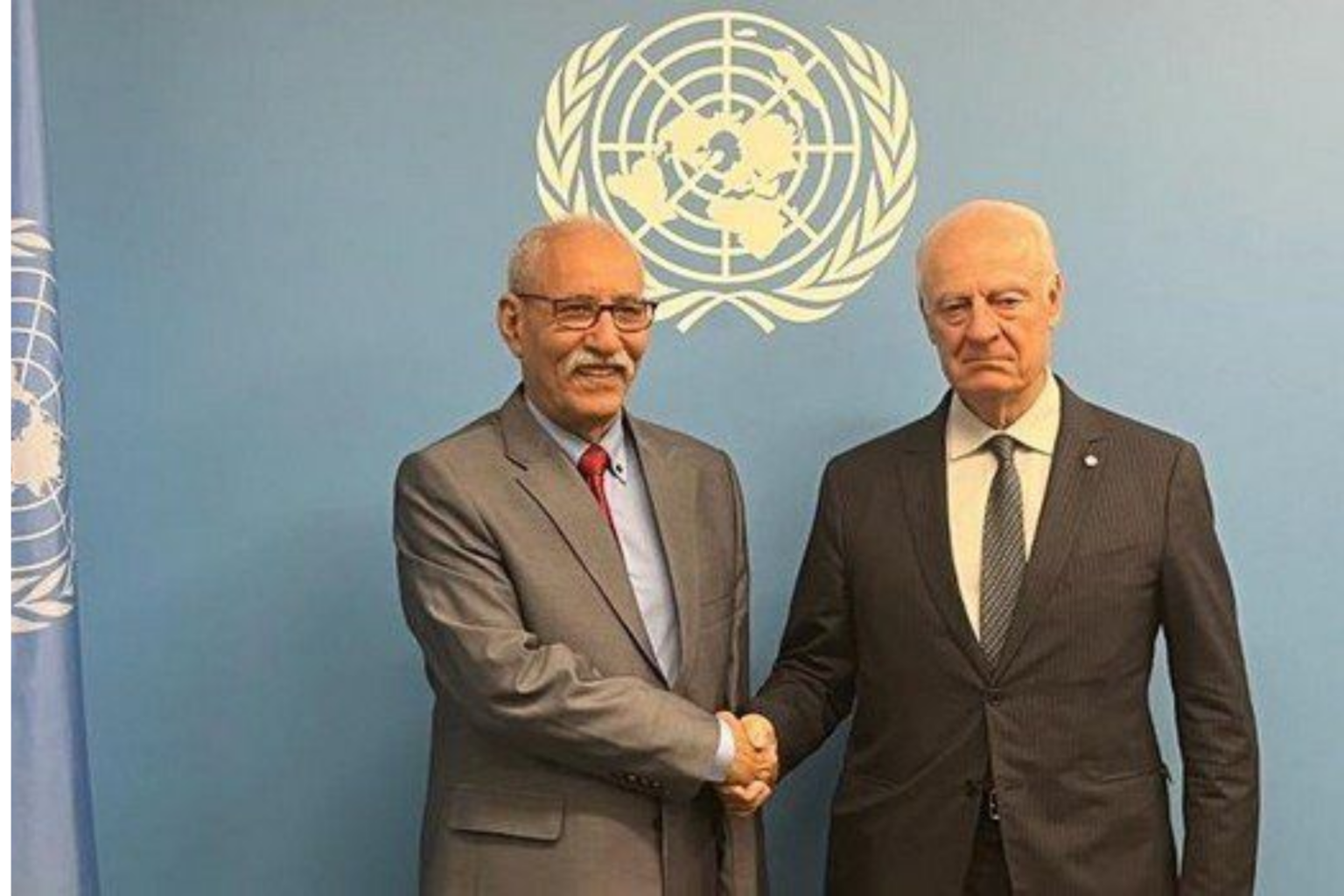 S. De Mistura rencontre B. Ghali à Tindouf : Rien de nouveau dans les camps de Lahmada : Le Polisario s’accroche à l’autodétermination