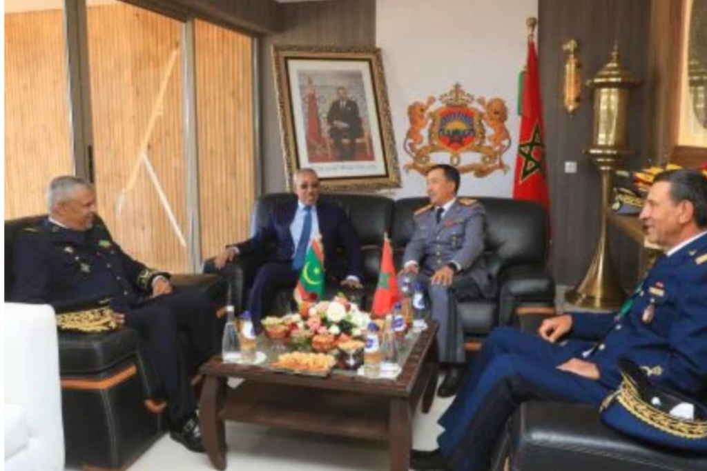 Le ministre mauritanien de la Défense au Maroc : Au « Marrakech Air Show 2024 » :Evaluation de la coopération entre Rabat et Nouakchott :