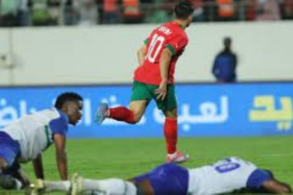 Qualifications de la CAN-2025 : Maroc vs Lesotho. Les Lions de l’Atlas terrassent les Crocodiles