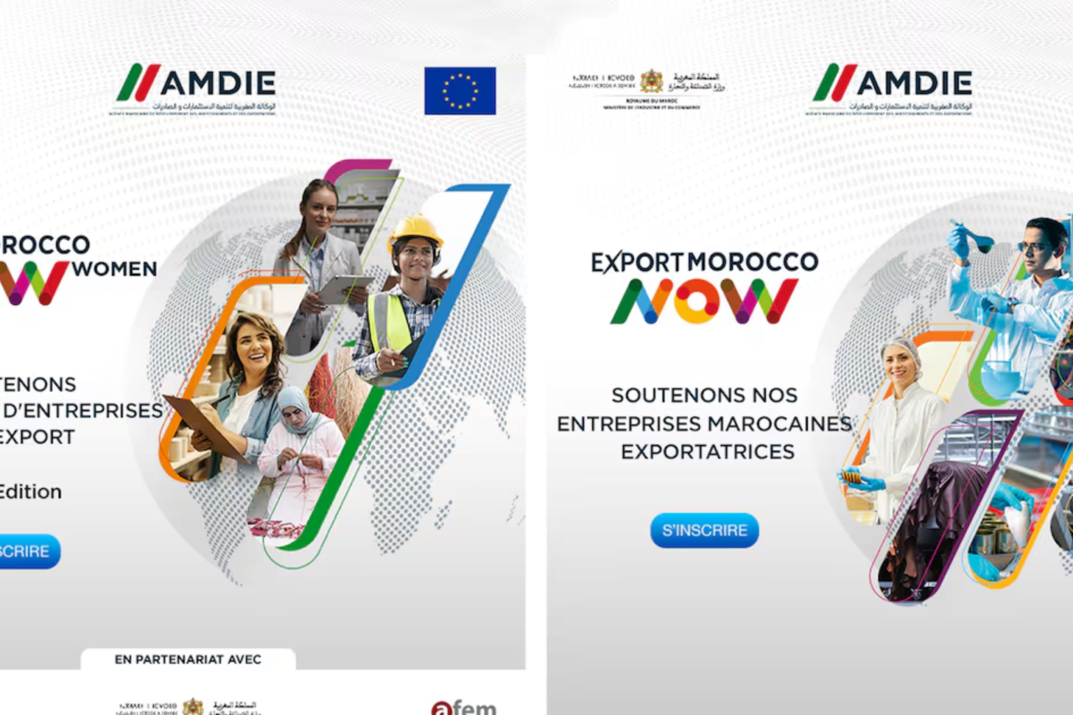 AMDIE : Accompagnement à l'export. Les deux programmes prolongés