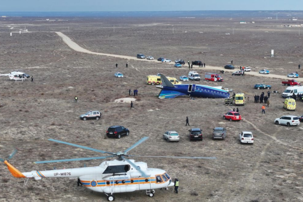 Crash du vol d’AZAL dans l’espace aérien russe : Un missile russe responsable de l’incident. V. Poutine présente ses excuses à I. Aliyev