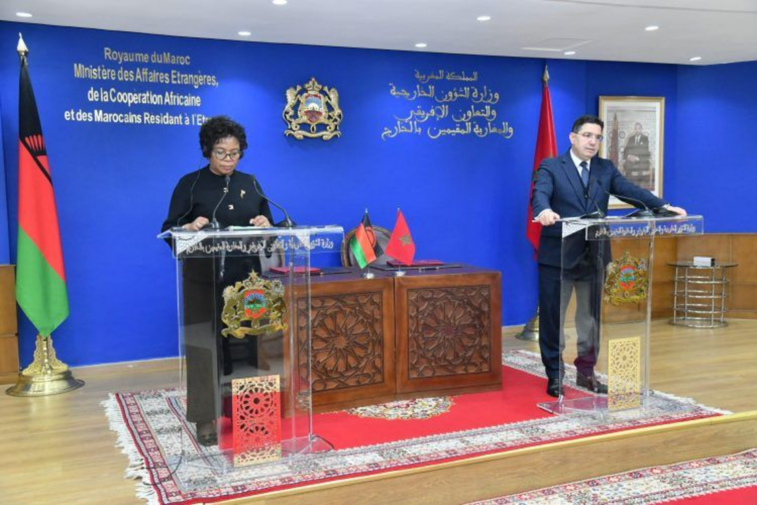 Dossier saharien : Le Malawi réaffirme son soutien à la marocanité du Sahara. Et loue l’approche atlantique du Royaume en faveur du Contient