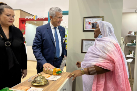 Exportations agricoles : Semaine Verte internationale de Berlin. Inauguration du pavillon marocain