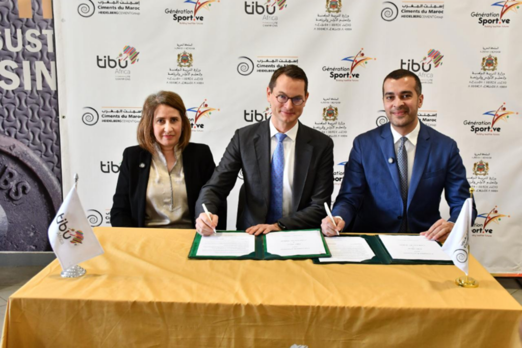 RSE : Ciments du Maroc et Tibu Africa lancent « Génération Sportive » : Déploiement régional