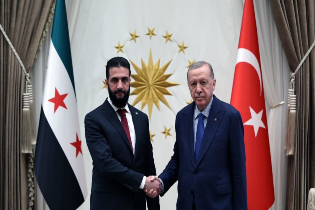 A. Al-Charaa à Ankara : La Syrie s’ouvre à la Turquie. Des bases aériennes bientôt dans la Badiya...