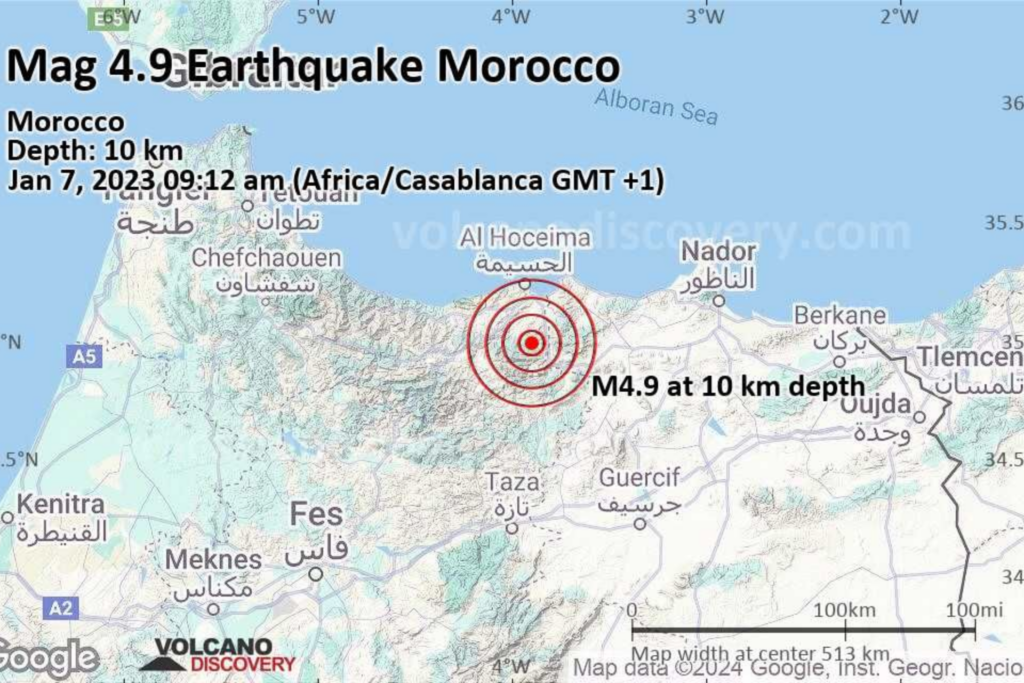 La terre a encore tremblé près de Ouezzane : L’onde de choc ressenti de Tanger à Casablanca, Pas de dégâts, assure-t-on...